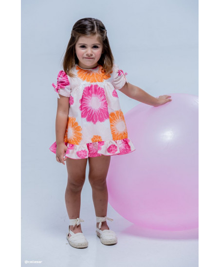 Vestido Flores Bebé- José Varón