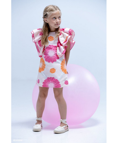 Vestido Flores Niña-José Varón