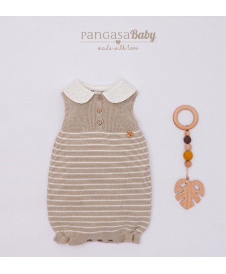 Pelele Puntitos Camel-Pangasa