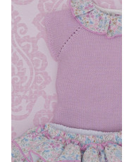 Conjunto Braguita Flores Lila-Pangasa