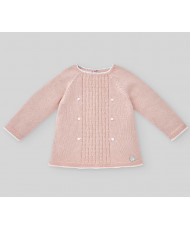 Conjunto Rosa palo /Blanco - Paz Rodriguez