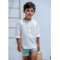 Conjunto Lino Niño Verde Empolvado -José Varon