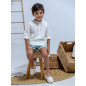 Conjunto Lino Niño Verde Empolvado -José Varon