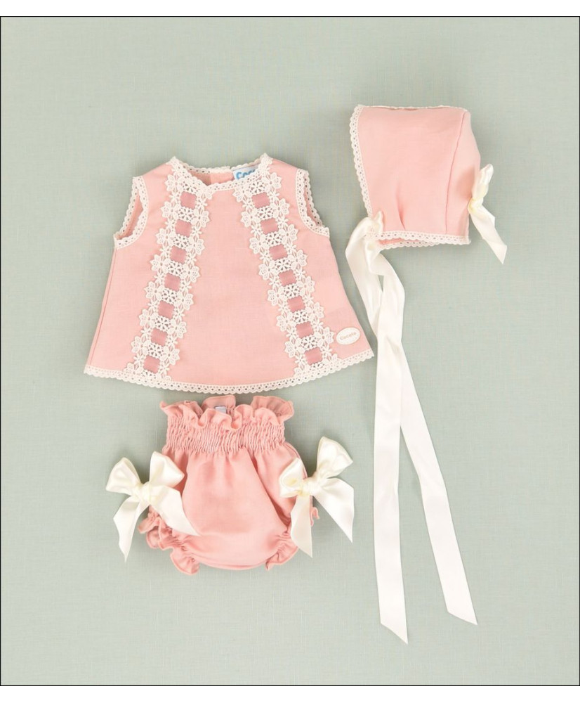Chambrita Lino Rosa-Cocote