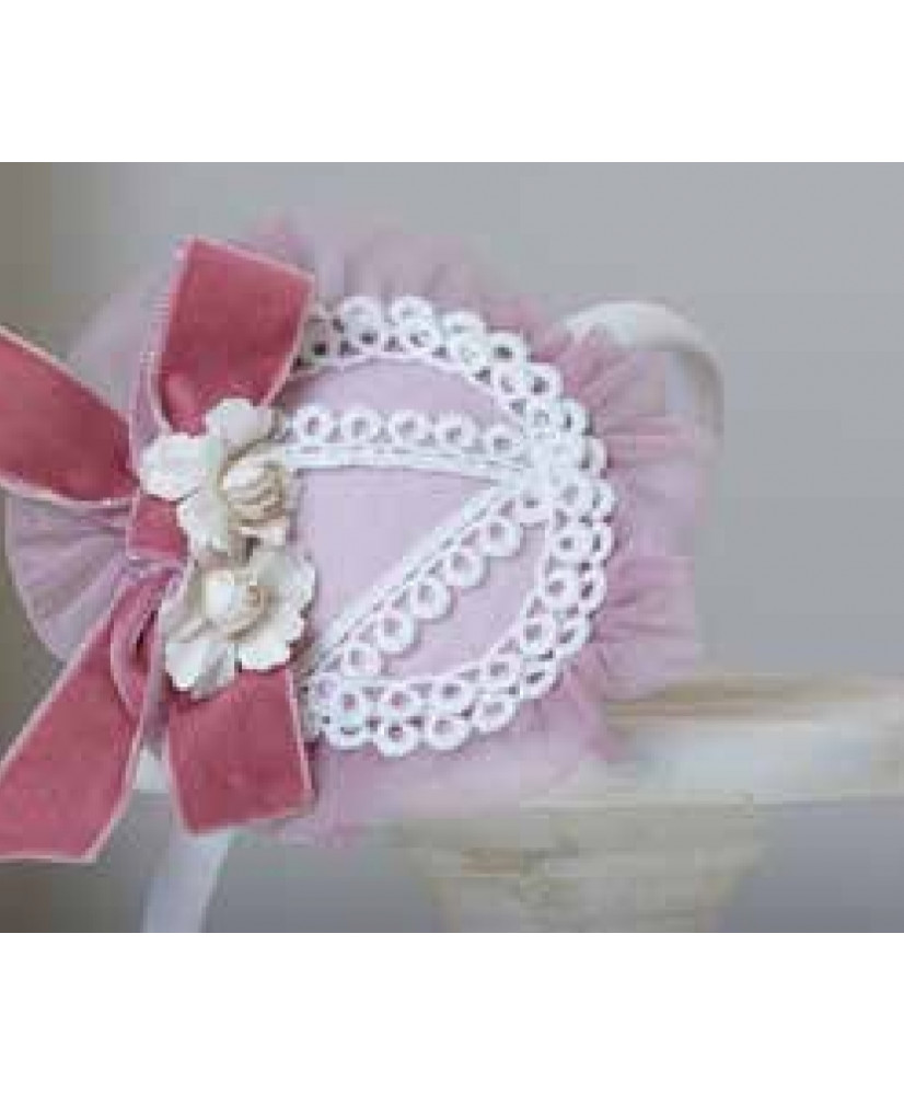Diadema Colección Tul Rosa-Abuela Tata