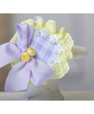 Diadema Colección Lila y Amarillo-Abuela Tata