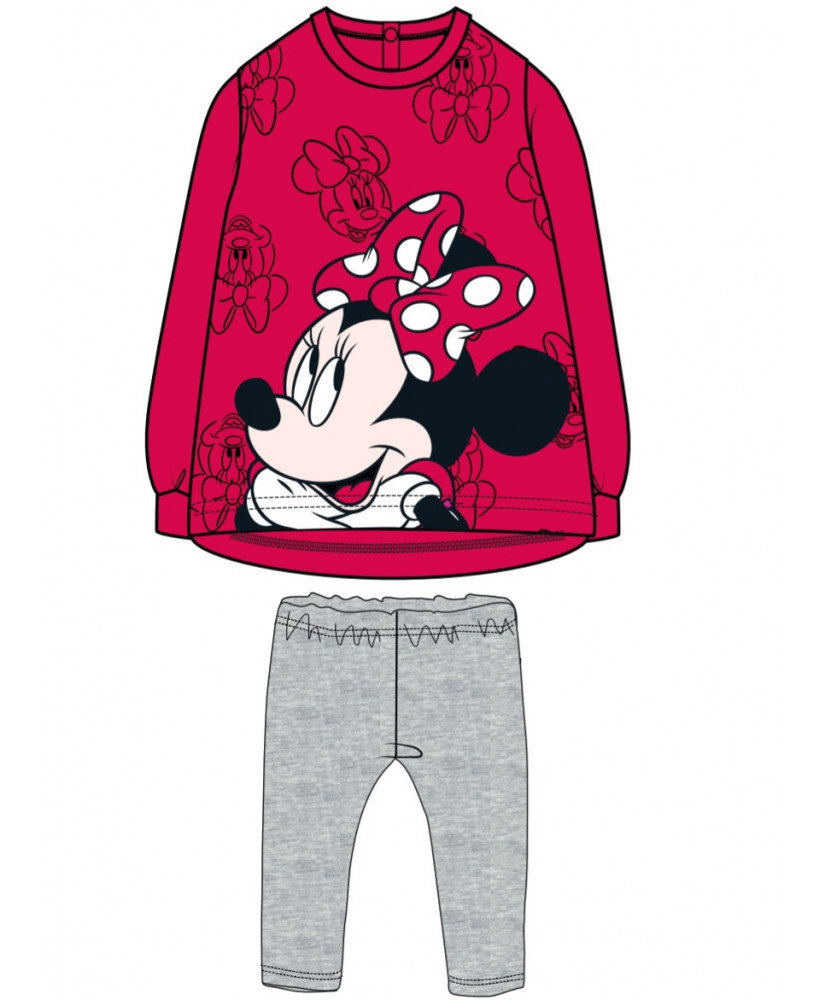 Conjunto Jersey y malla Minnie Rojo-Disney