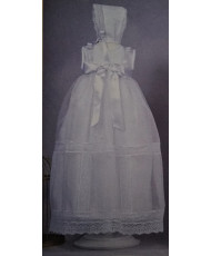 Batón Cristal Encajes Blanco-Mikamama