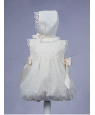 Pelele plumeti de organza con capota – Mikamama