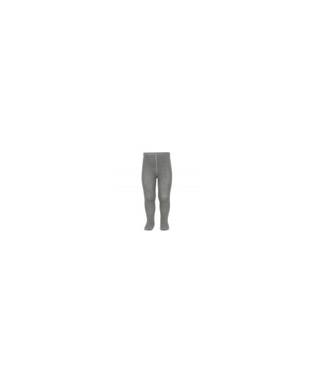 Leotardos básicos punto liso GRIS CLARO-Cóndor
