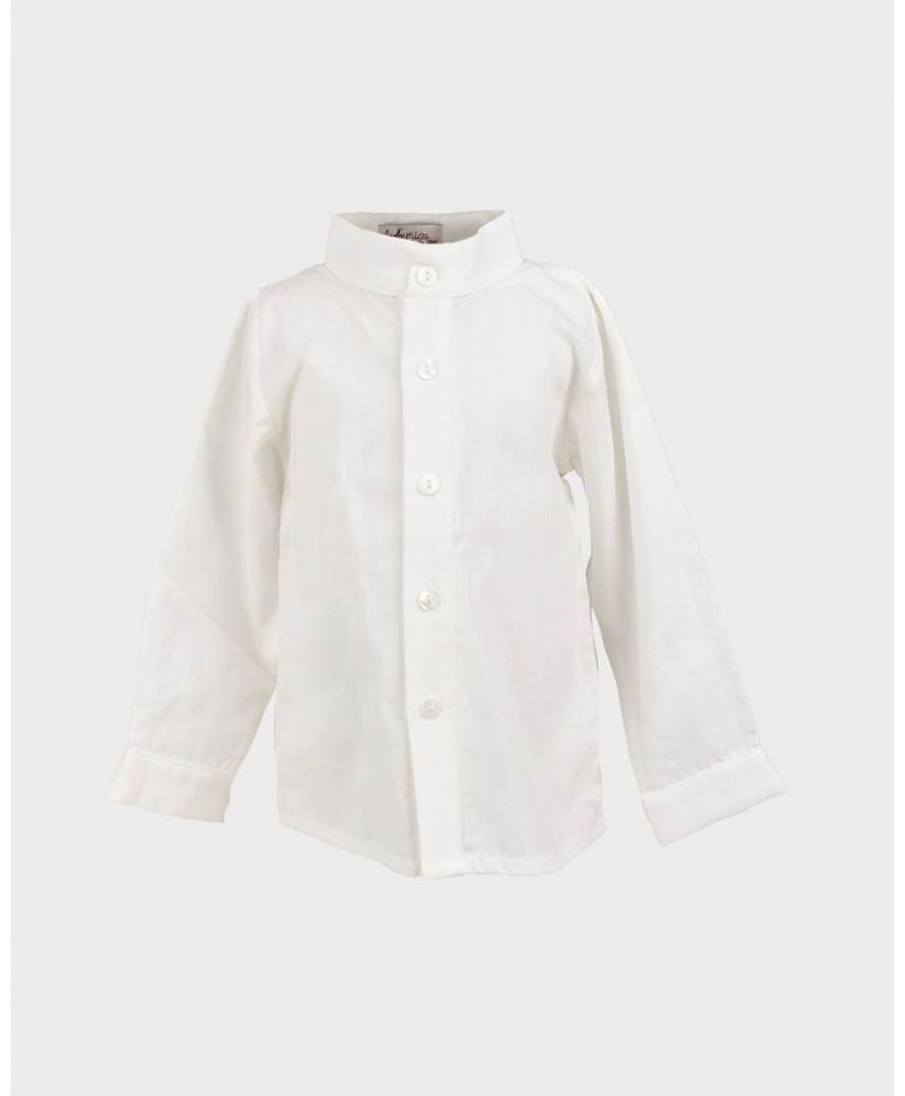 Camisa de vestir Beige-La Ormiga