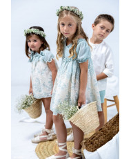 Vestido Bambula Bordada Bebé-José Varón