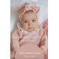 Diadema Elástica Rosa Empolvado-Pangasa Baby