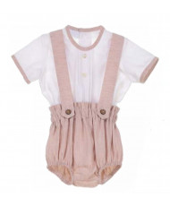 Conjunto Ceremonia Coque Bebé Niño-Tartaleta