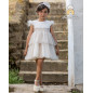 Vestido Ceremonia Plumas-Abuela Tata