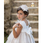 Vestido Ceremonia Plumas-Abuela Tata