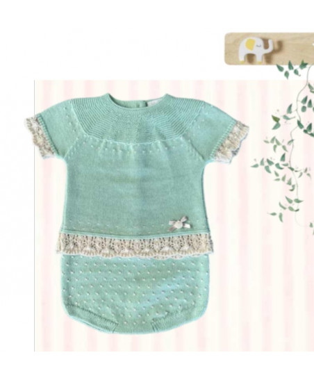 Conjunto Jersey+Culote Verde-Valentina
