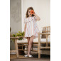 Vestido Rayas Naranja Niña-Coco Acqua