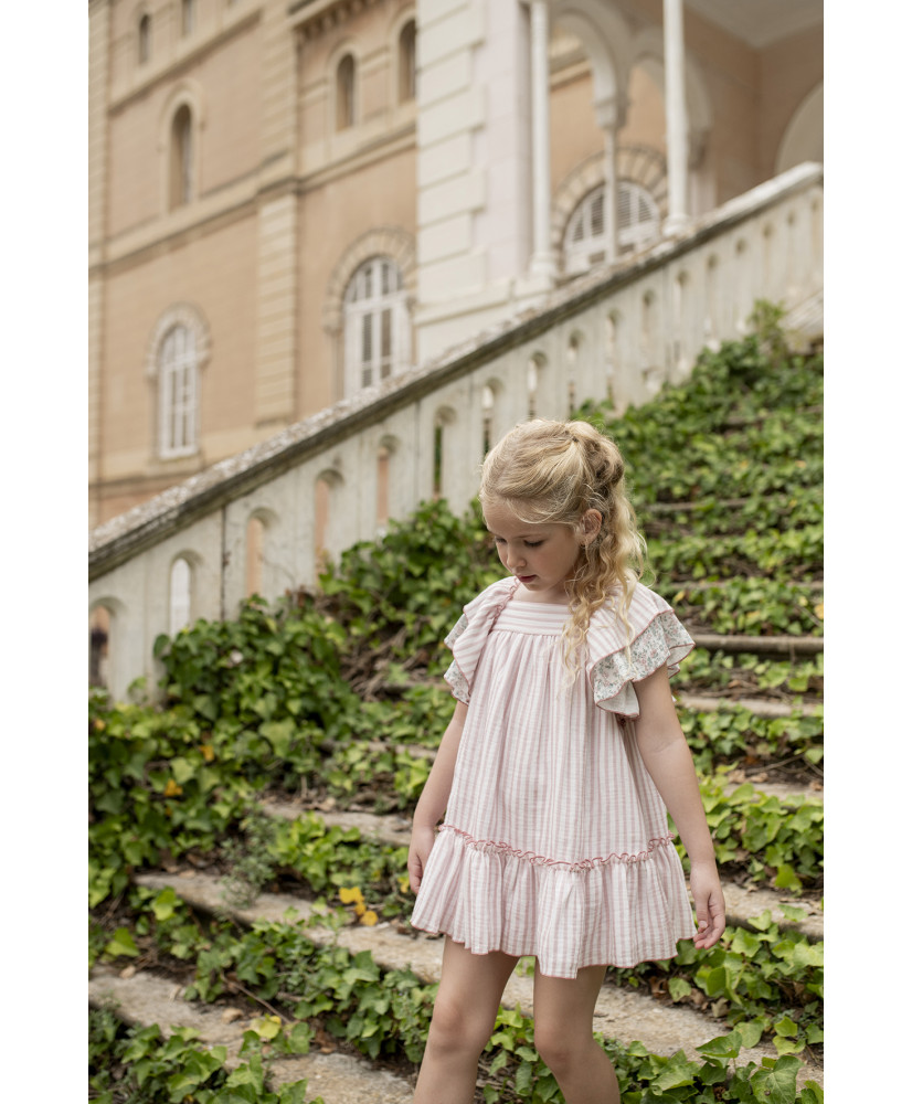 Vestido Flores Rosa-Coco Acqua