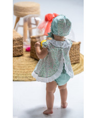 Vestido Liberty Bebé Niña 3 Piezas-José Varón