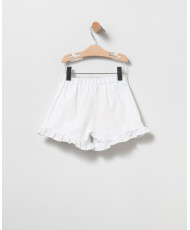 Short+Bluson Rayas Turquesa Niña-Coco Acqua