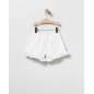 Short+Bluson Rayas Turquesa Niña-Coco Acqua