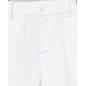 Conjunto Camisa Rayas Turquesa+Bermuda Blanca Niño-Coco Acqua