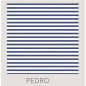 Manta Doble Algodón Estampado Pedro-Todo Amor