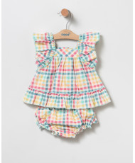 Jesusín Cuadros Multicolor Bebé Niña-Coco Acqua