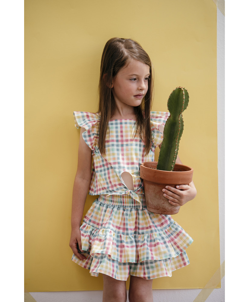 Conjunto Cuadros Multicolor Niña-Coco Acqua