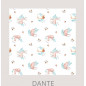 Manta Doble Algodón Estampa Dante-Todo Amor