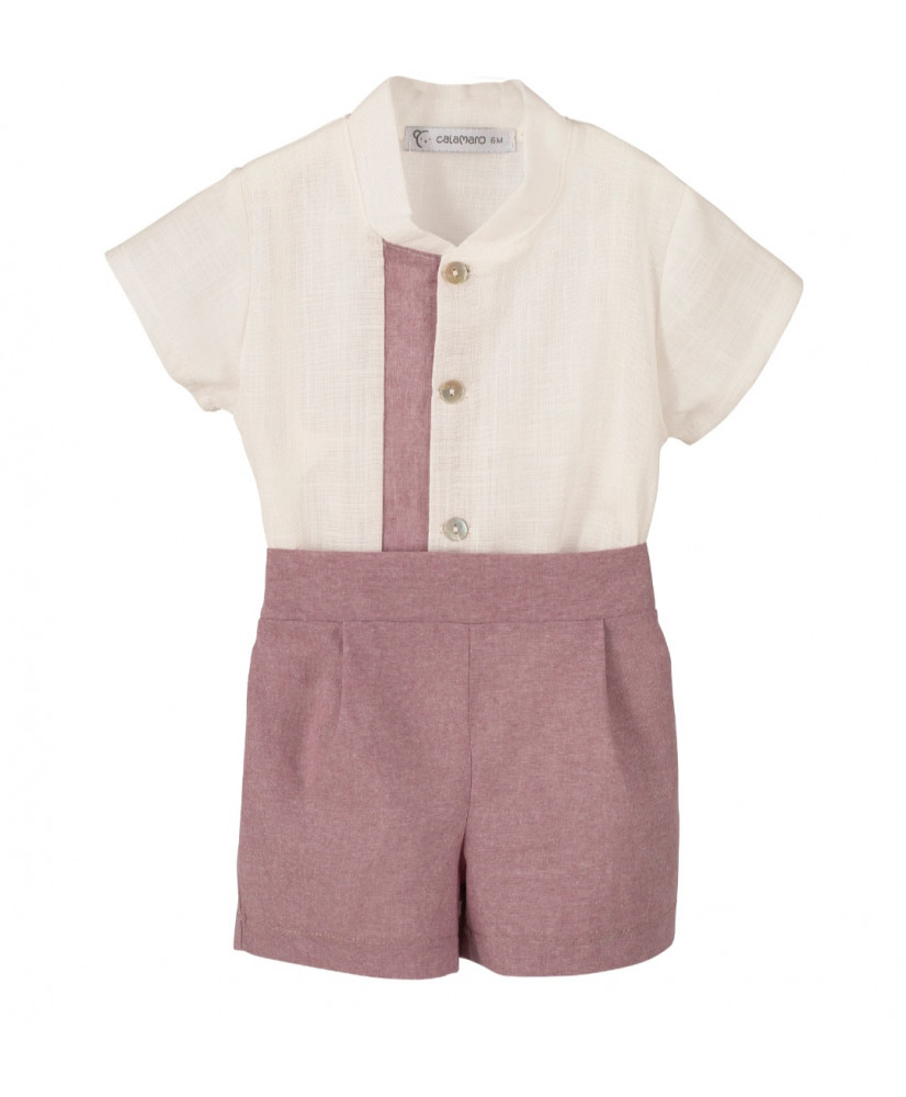Conjunto Pantalón Excellentt Ginseng Niño-Calamaro