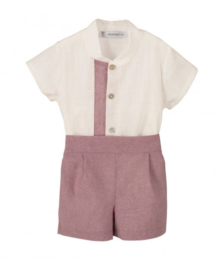 Conjunto Pantalón Excellentt Ginseng Niño-Calamaro