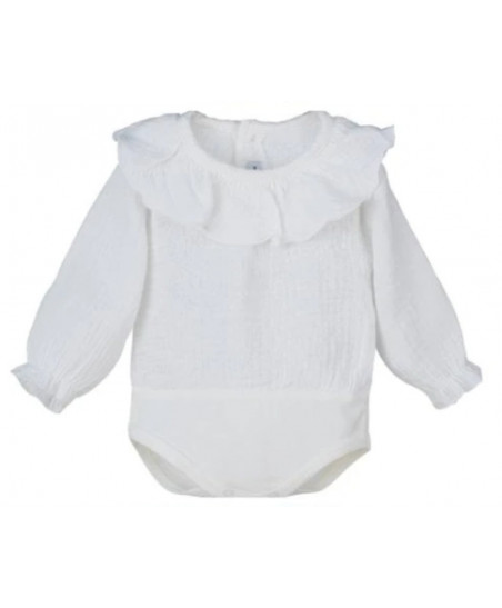 Body Camisa Kore Bámbula Natural-Calamaro