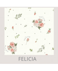 Manta Doble Algodón Estampa Felicia-Todo Amor