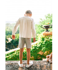 Conjunto Niño Camisa y Pantalon Familia Organic-Manuela Montero