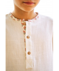 Conjunto Niño Camisa y Pantalon Familia Organic-Manuela Montero