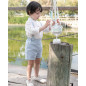 Conjunto Bebé Niño Azul Oceano-Coco Ceremonia