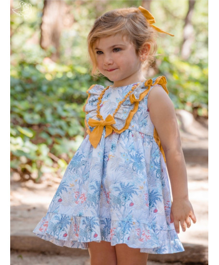 Vestido Volantes Familia"Jungle"-Cua Cuak