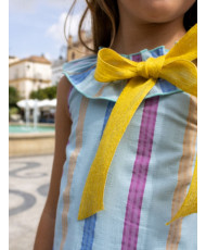 Vestido Niña Agua Marina-Nachete