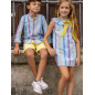 Vestido Niña Agua Marina-Nachete