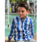 Camisa Niño Cuadros Azules-Nachete