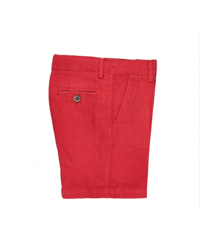 Pantalon Corto Basic Rojo-Nachete