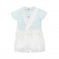 CONJUNTO MANGA CORTA CUELLO BEBE IRIS-Babidu