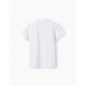 Polo De Algodón Para Niño, Blanco-Zippy