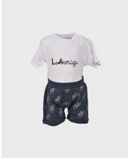 Conjunto bebé niño bicicleta-La Ormiga