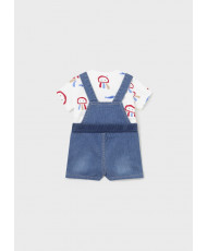 Conjunto 2 piezas vaquero Better Cotton recién nacido-Mayoral