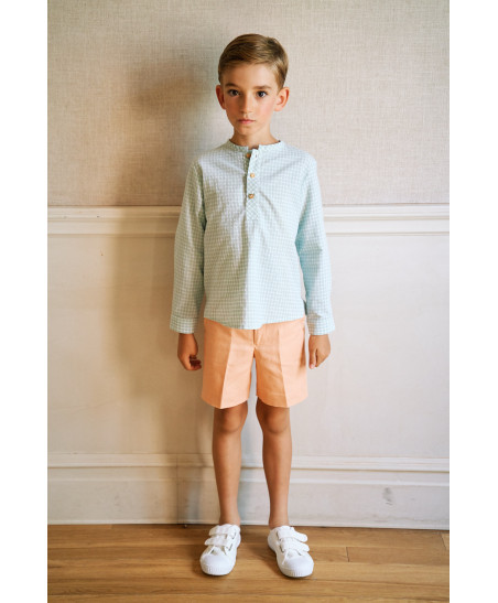 Conjunto Niño Camisa y Pantalón Familia Anémonas-Manuela Montero