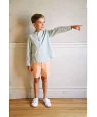 Conjunto Niño Camisa y Pantalón Familia Anémonas-Manuela Montero