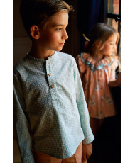 Conjunto Niño Camisa y Pantalón Familia Anémonas-Manuela Montero